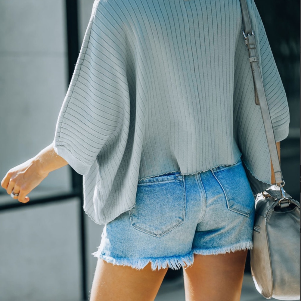 VICI By Together - Clarity Ribbed Dolman Knit Top - Picture 6 of 15